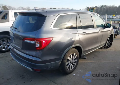 2020 Honda Pilot 2Wd Ex-L W/Navi from USA, damaged, VIN 5FNYF5H41LB007308